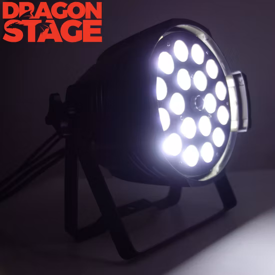 Dragonstage 180W/216W/270W 18X10W 4in1 grande guscio in plastica DJ illuminazione professionale per interni Miglior prezzo RGBW+UV 18 luci PAR LED