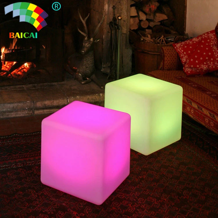 16 Colors Changing Party Event Bar Furniture LED Cube