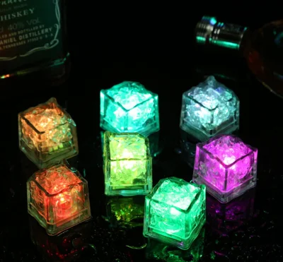 Barra LED impermeabile con cubetti di ghiaccio flash, blocco fluorescente luminoso