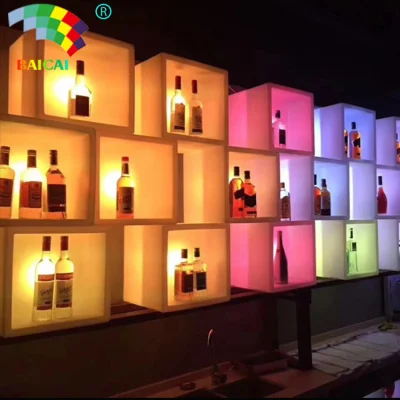 Mobili per la casa in plastica a LED che cambiano colore