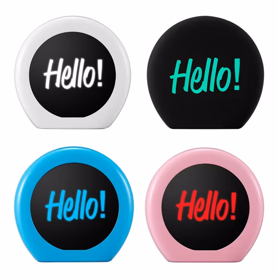 Altoparlante Bluetooth portatile con logo luminoso